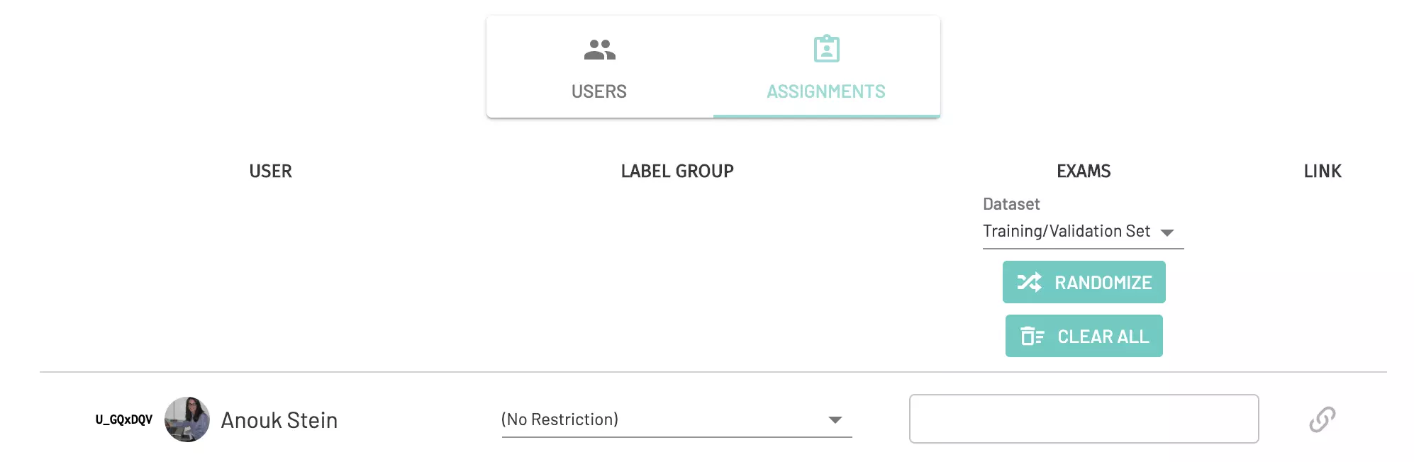 Annotator Admin Assigments