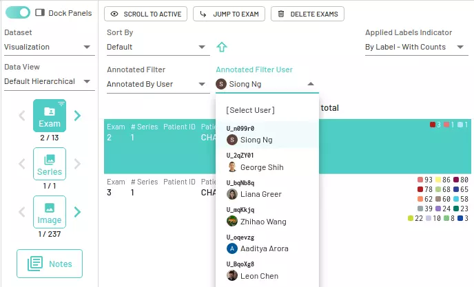 Annotator User Filter