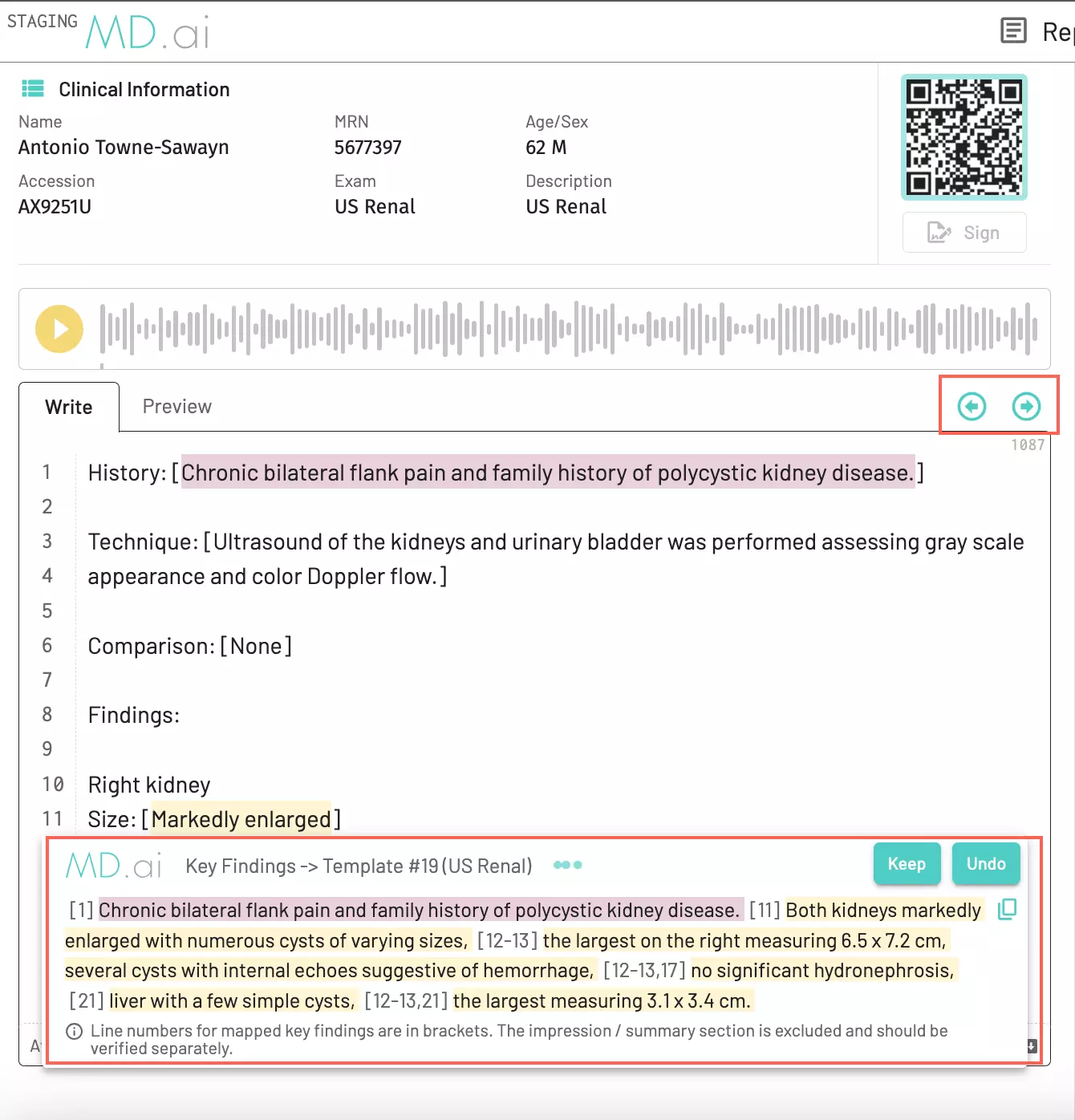Review apply key findings