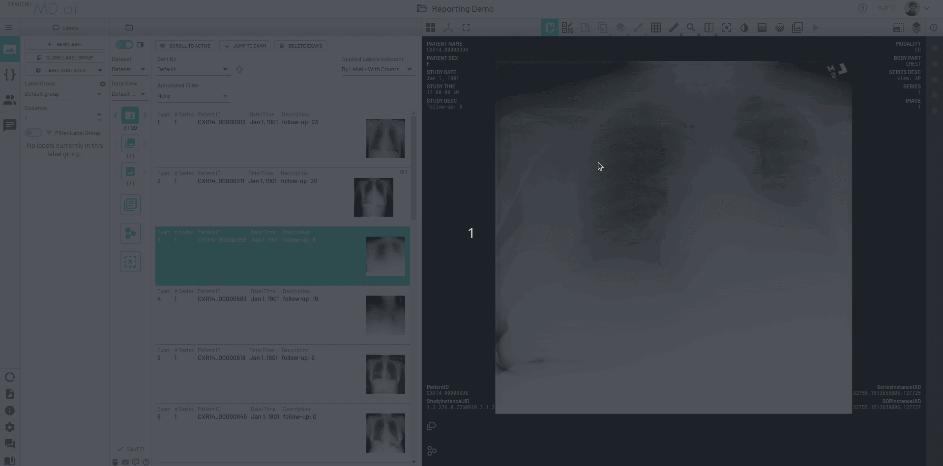 Sync report launch iframe