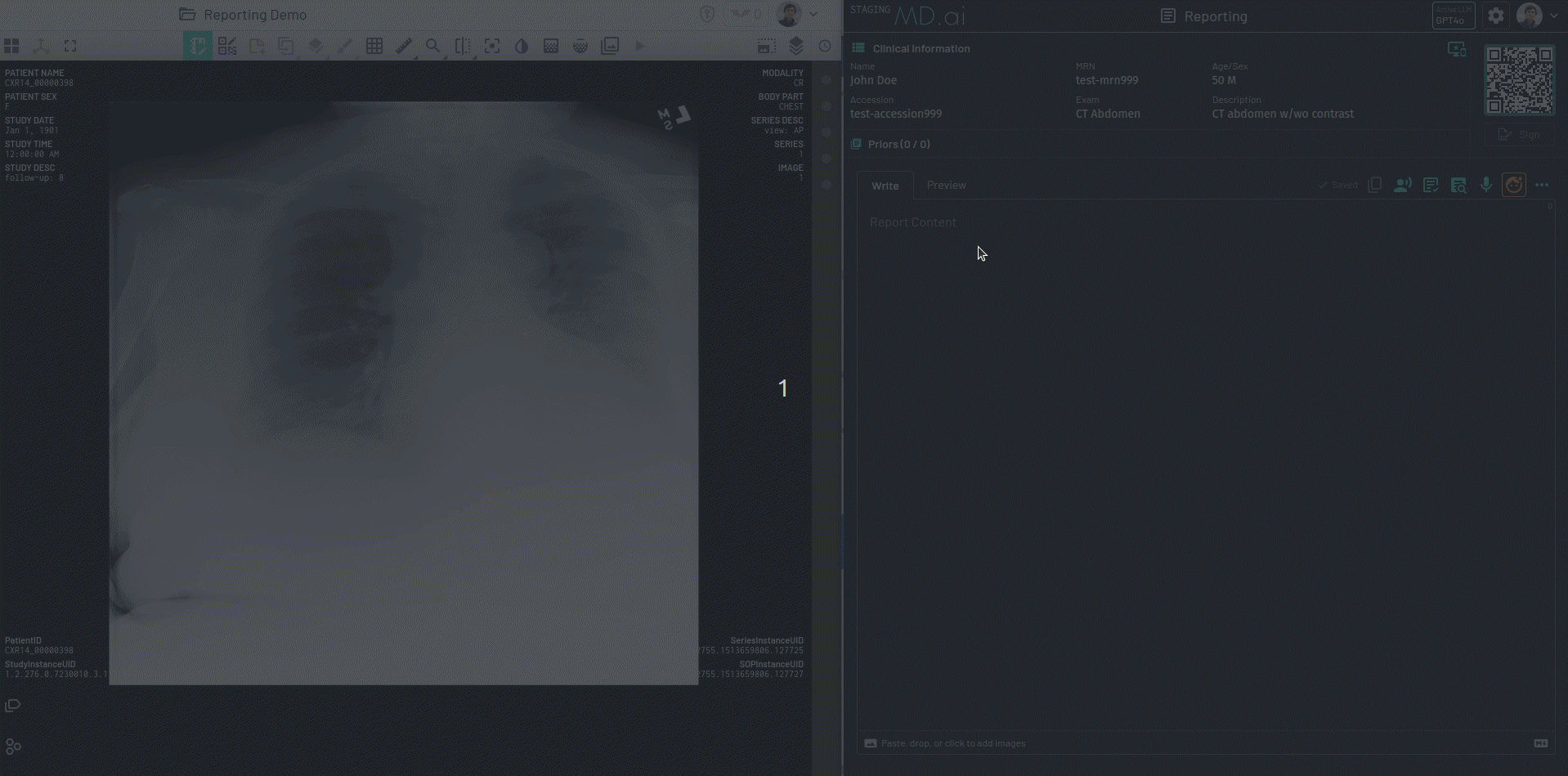 Sync report launch window